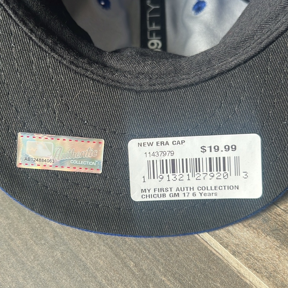 NEW ERA Chicago Cubs -My 1st 59FIFTY Kids Fitted Baseball Hat - Picture 4 of 6
